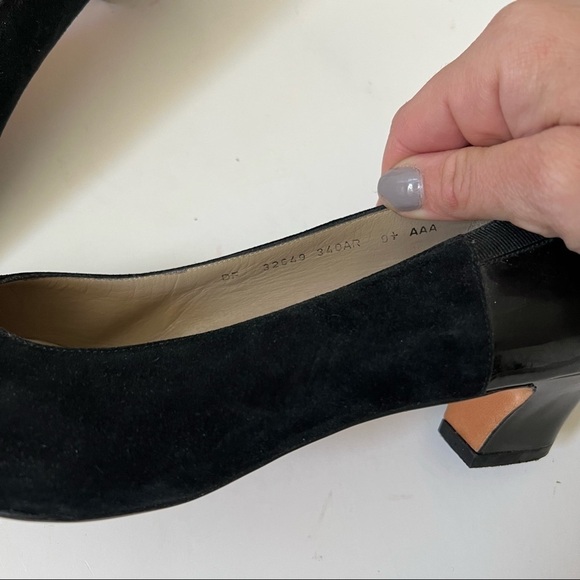 Salvatore Ferragamo Vintage Leather Heels - Picture 10 of 12